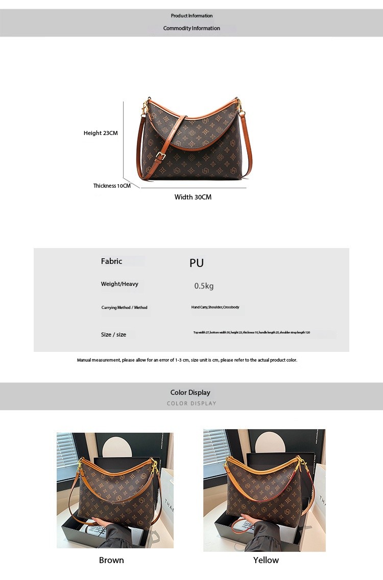 Lacel Urwebin Handbag New Women's Fashion Tote Large Capacity Commuter Shoulder Briefcase Mother Bag
