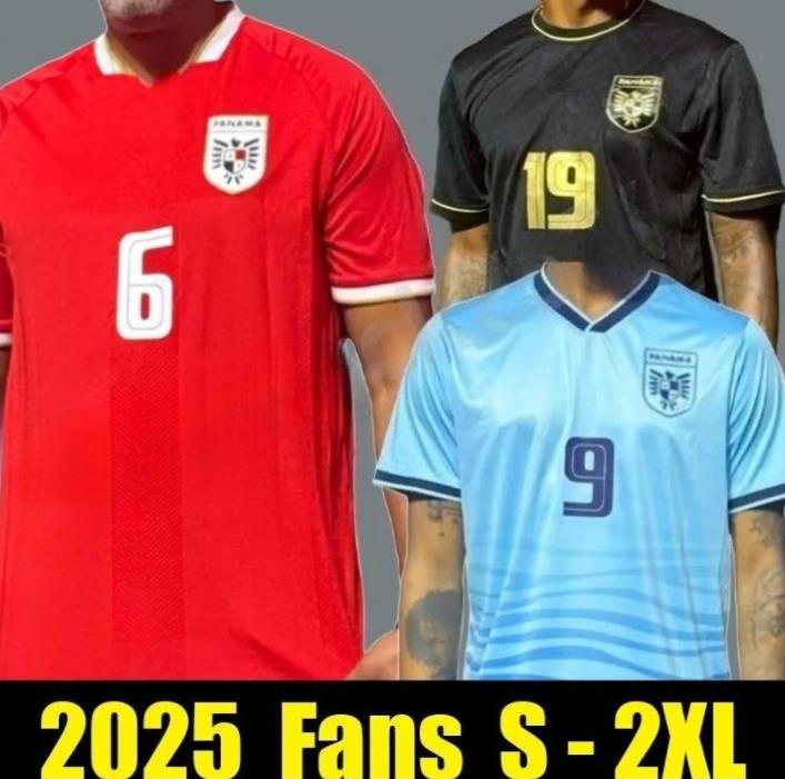 25 26 CARRASQUILLA MARTINEZ BLACKMAN panama socer jerseys 25 26 FARDO LUIS RODRIGUEZ WATERMAN Panama national team Retro 1998 football shirts Men uniform