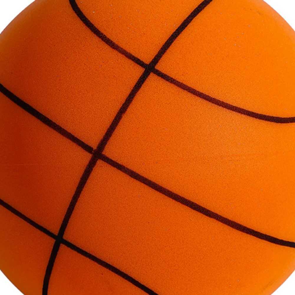 18/21/24cm Easy Grip Silent Ball Size 3/5/7 Silent Basketball Dribbling Training Basketball Bouncing for Indoor ActivitiesW251115