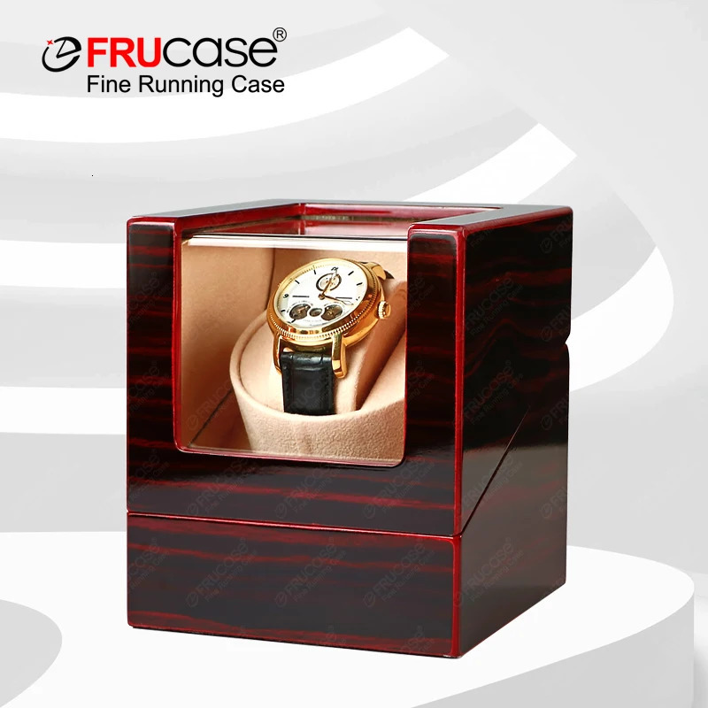FRUCASE multicolor watch winding device for automatic box USB cable with battery options 1020 250410