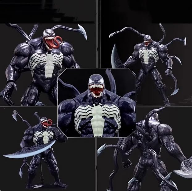 ZD Toys Venom Marvel Action Figure - Authentically Sized 22cm with Detailed Accessories for Ages 6+