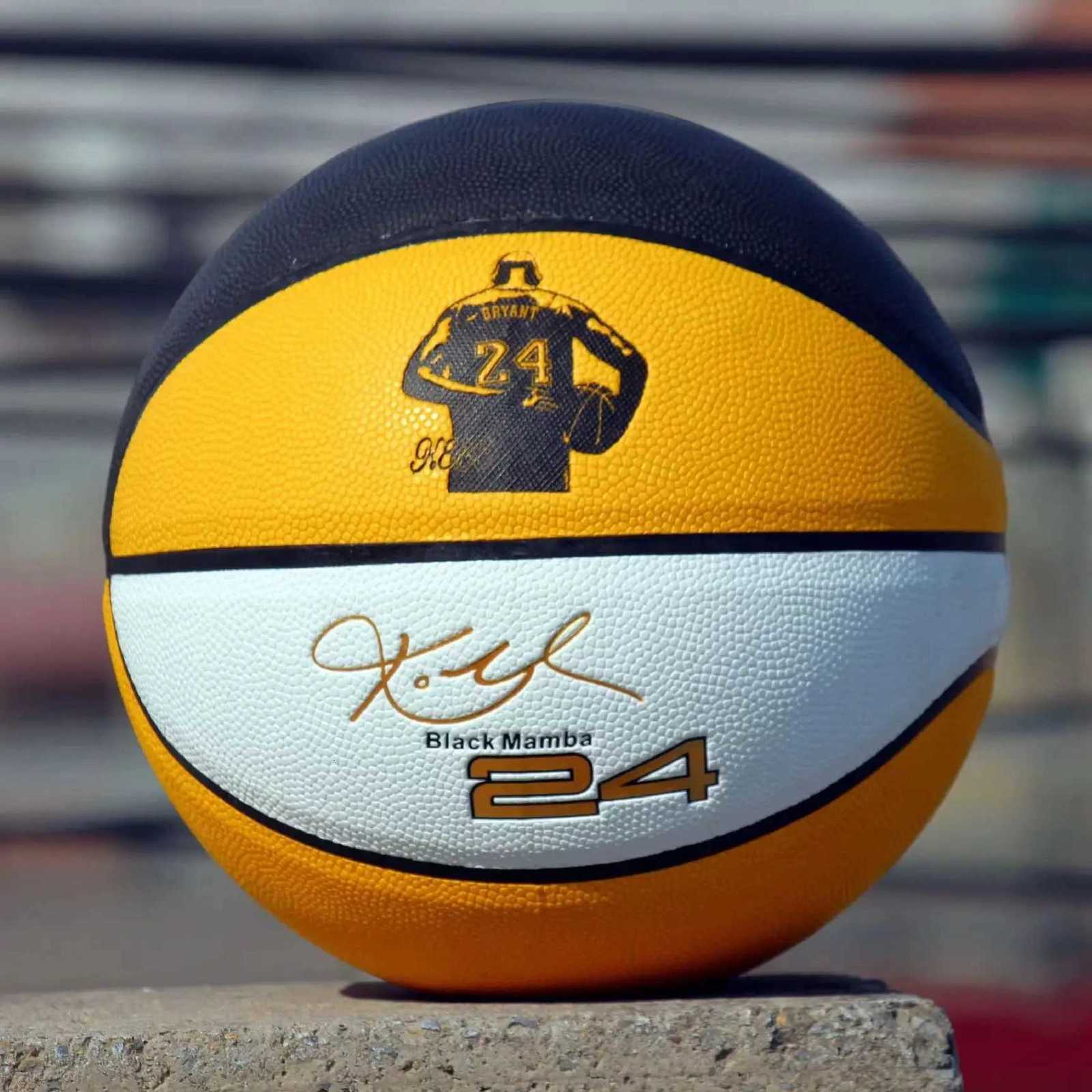 Mens Mamba Commemorative Basketball Outdoor Sports ball Basketball PU Standard Size 7 Indoor Game Ball Sports BasketballW251115