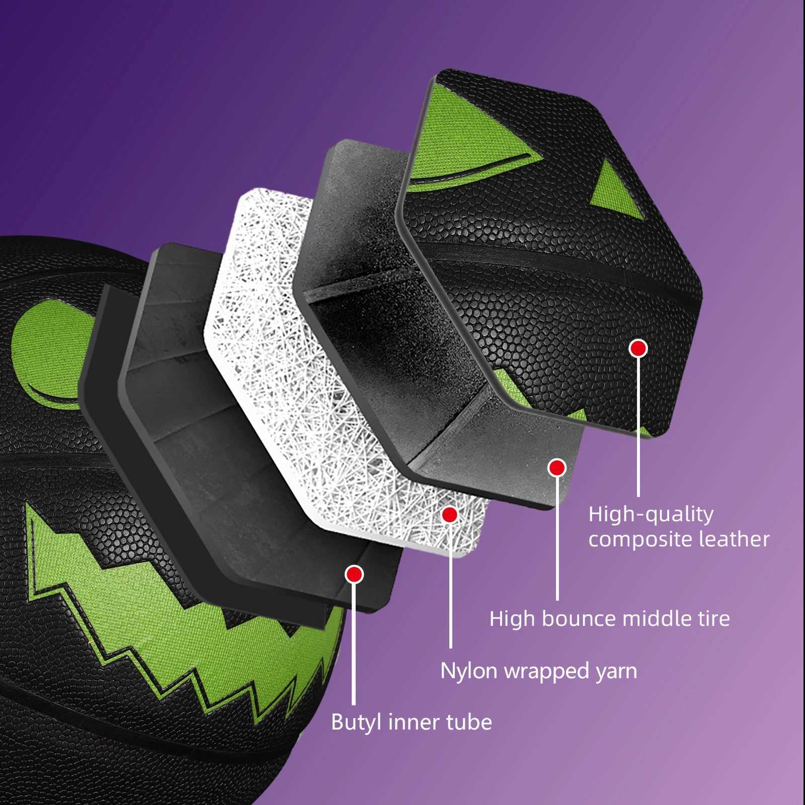 Halloween Jack-O-Lantern Basketball Standard Size 7 OutdoorIndoor Mens And Womens Pumpkin Luminous Balls Glowing Night UseW251115