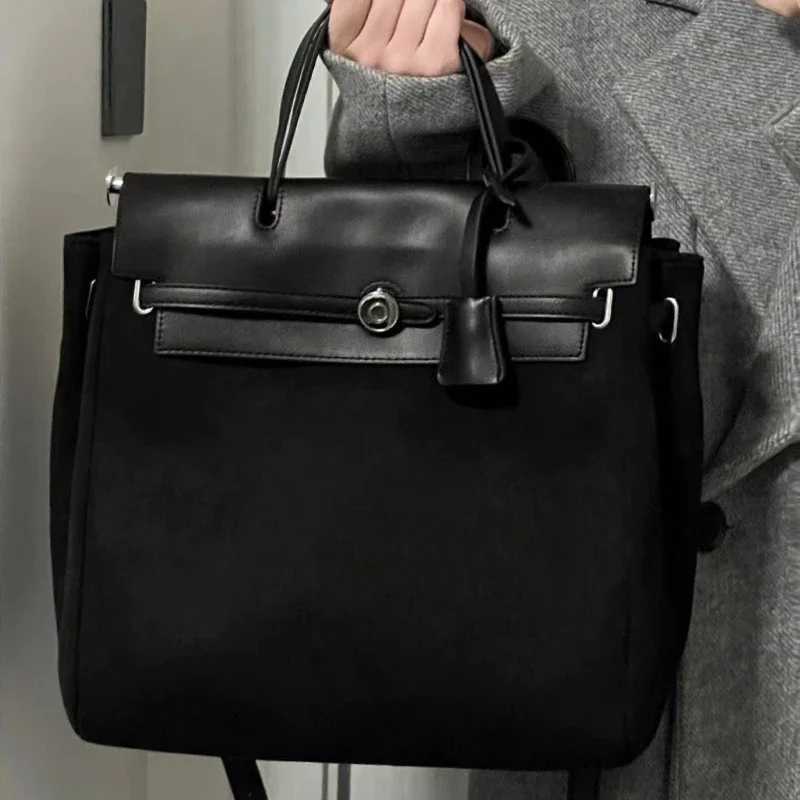 2024 Women Vintage Students Casual Travel Shoulder Handbags Solid Frosted Fashion All Match Backpacks New Preppy Y2k SchoolbagsW251115