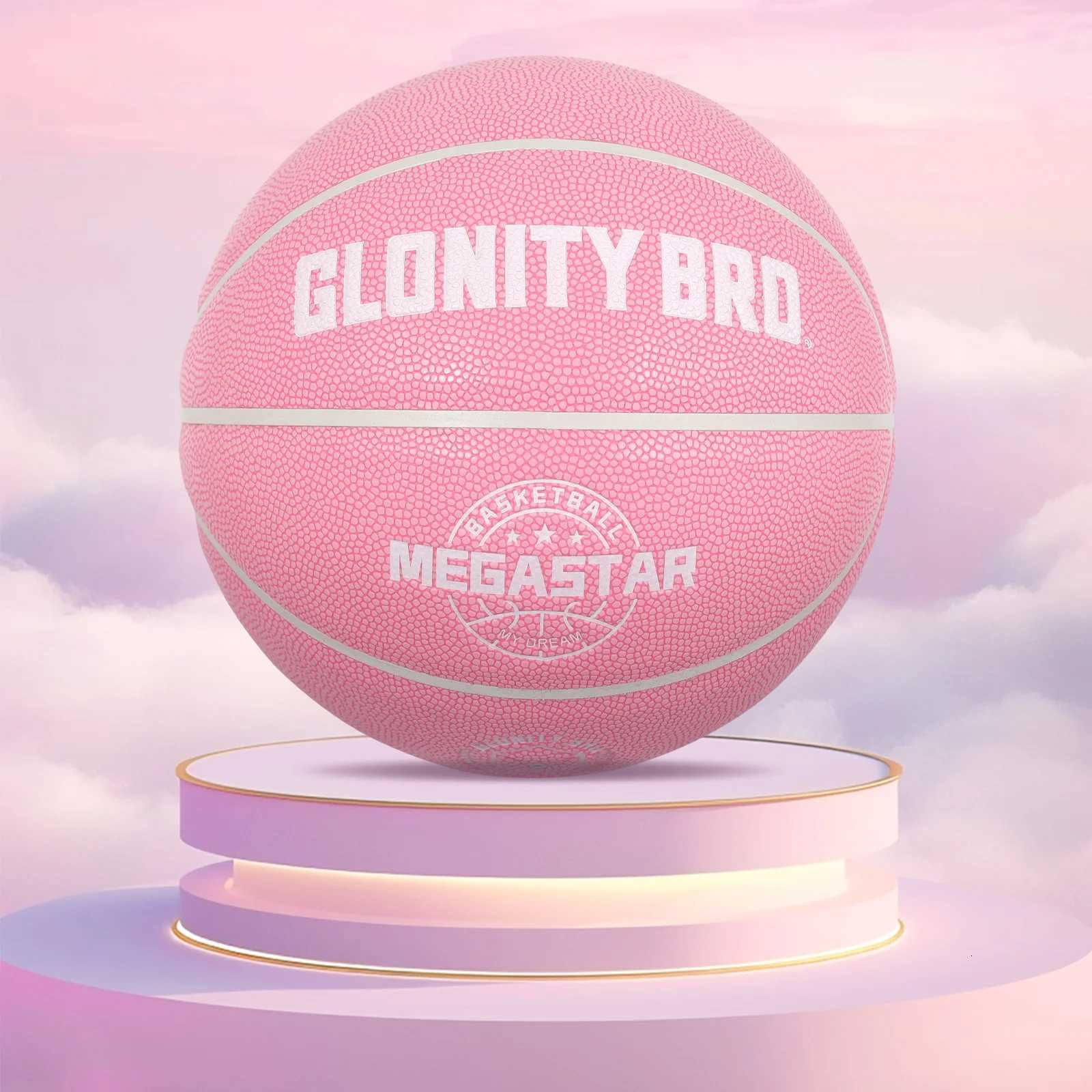 Wear-resistant Outdoor Basketball New Official Womens Training Pink Ball Mens Street Ball Size 7295 / 6285 /5 275W251115