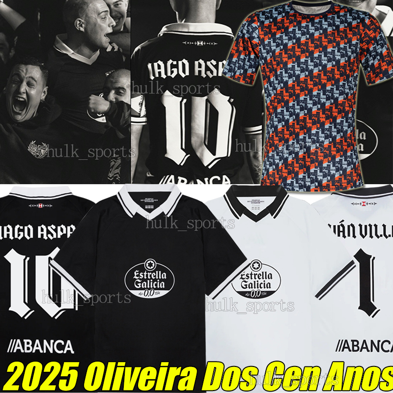 RC CeltaS de Vigo 2025 Oliveira Dos Cen Anos Soccer Jerseys LAGO ASPAS ALFON P. DURAN B. LGLESIAS WILLIOT HUGO A. O. MINGUEZA V. GUAITA men kids kit socks sets football shirts