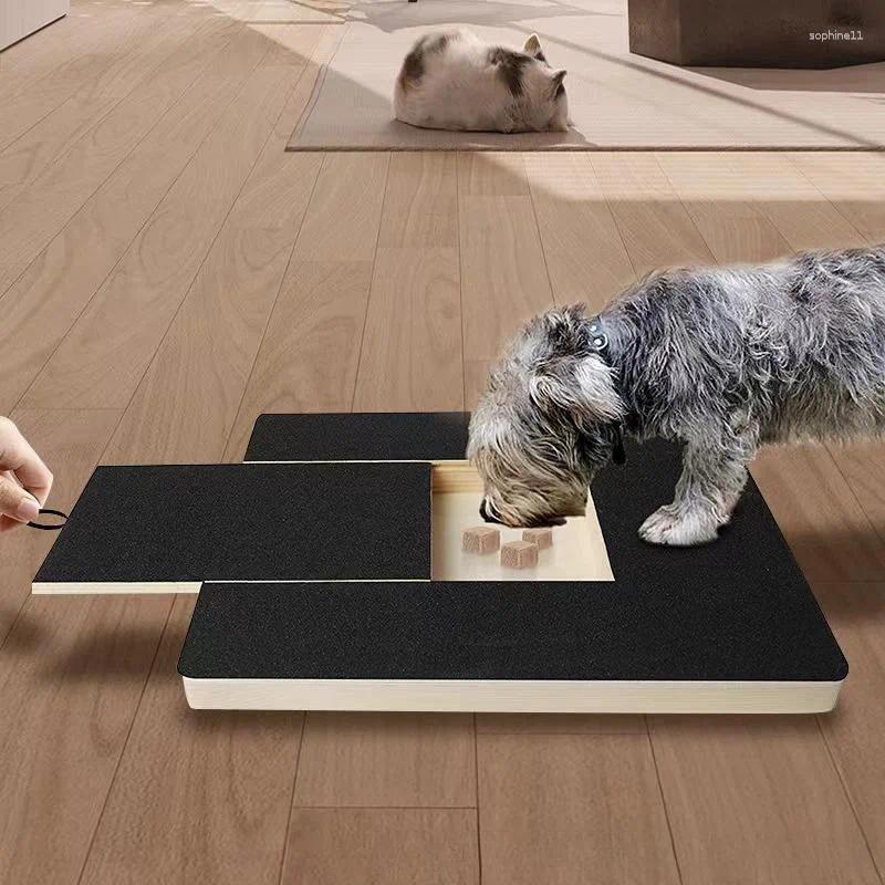 Update Dog Nail Scraper Pet Supplies Sandpaper Solid Wood Pull-Out File Board Toy Stuff