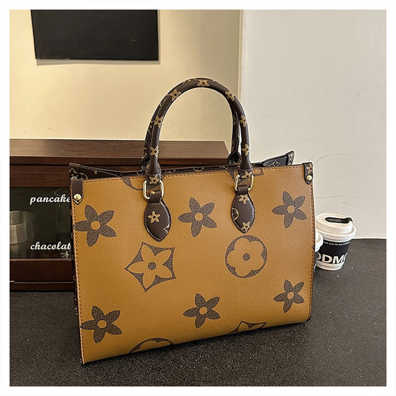 free shipping designers bags for womens ladies 2025 New Large Capacity Handbag Shoulder Bag with Diagonal Cross Fashion Versatile Simplicity