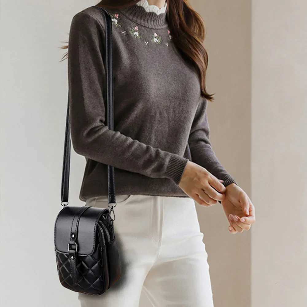 High Quality PU Leather Purse Womens Bag Solid Color Shoulder Crossbody Bags Lady Messenger Small Tote for Women GirlsW251115