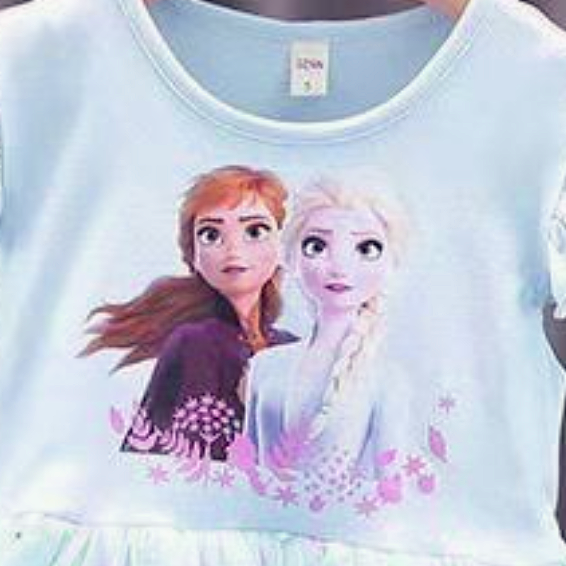DISNEY toddler designer clothes infant designer clothes Frozen Elsa princess summer princess dress mesh dress little girls baby party dress.