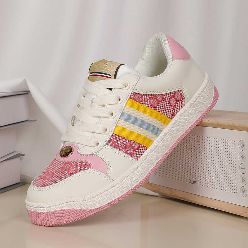 Size 35-40 designer casual shoes luxury sports shoes brand fashion shoes women's shoes retro leather tennis shoes low cut women's sports sho