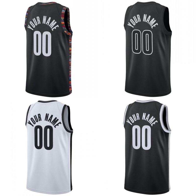 Custom Print Egor DEMIN Basketball Jersey Hot Pressing Whitehead Highsmith Mann Porter Jr. Sharpe Cam Thomas Timme Claxton Traore Durant Irving Harden Shirt
