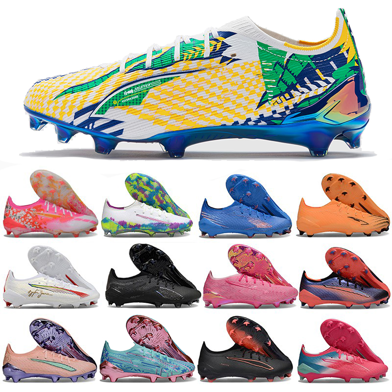 KidSuper SE FG Ultra 5 Ultimate Unlimited FG Cleats Sennas FG Soccer Shoes Match x Miami Racetrack Football Boots Ayrton Elite Memphis Depay Football Shoes