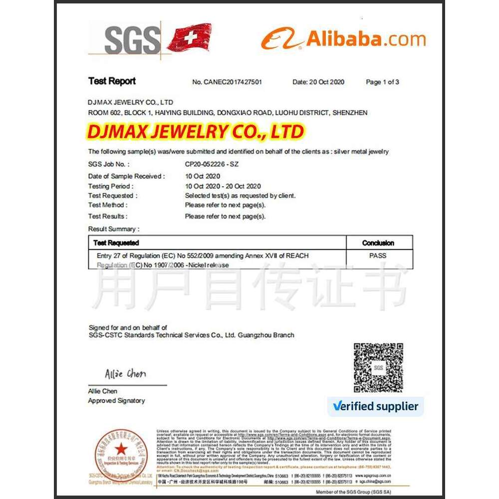 DJMAX 0.5/1ct Dia for Women Top Quality Original Sterg Sier Lady's Moissanite Earrings New 2023