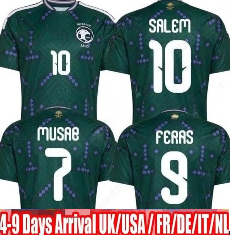 2026 2027 Saudi Arabia socer jersey 26 27 Firas Al-Buraikan Musab Al-Juwayr Saud Abdulhamid Hassan Tambakti football shirts home away fans player version man kids kit