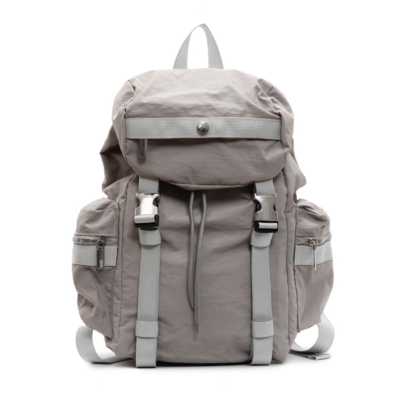 Free shipping designer Backpack men women black khaki grey beige large capacity lightweight Sports outdoor bag