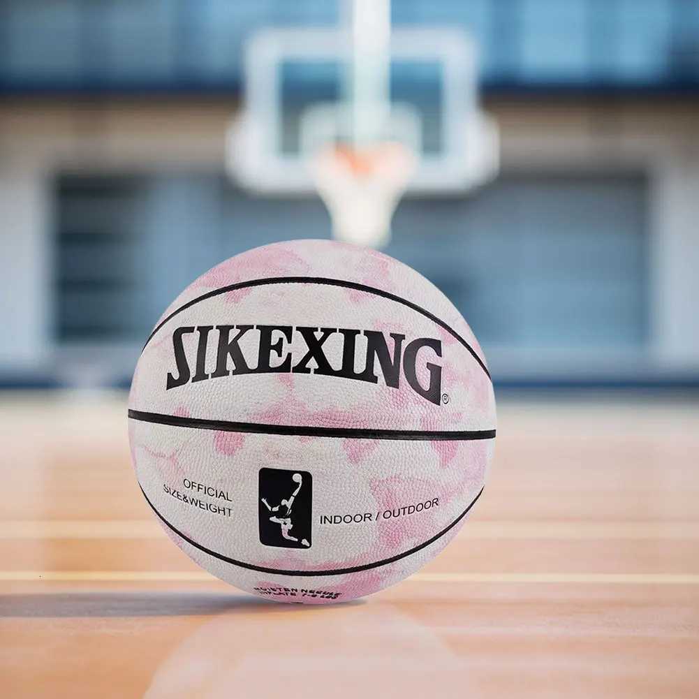 Silent Basketball Wear-Resistant Exercise Ball Outdoor Training Ball Suitable for Indoor Outdoor AdultsW251115