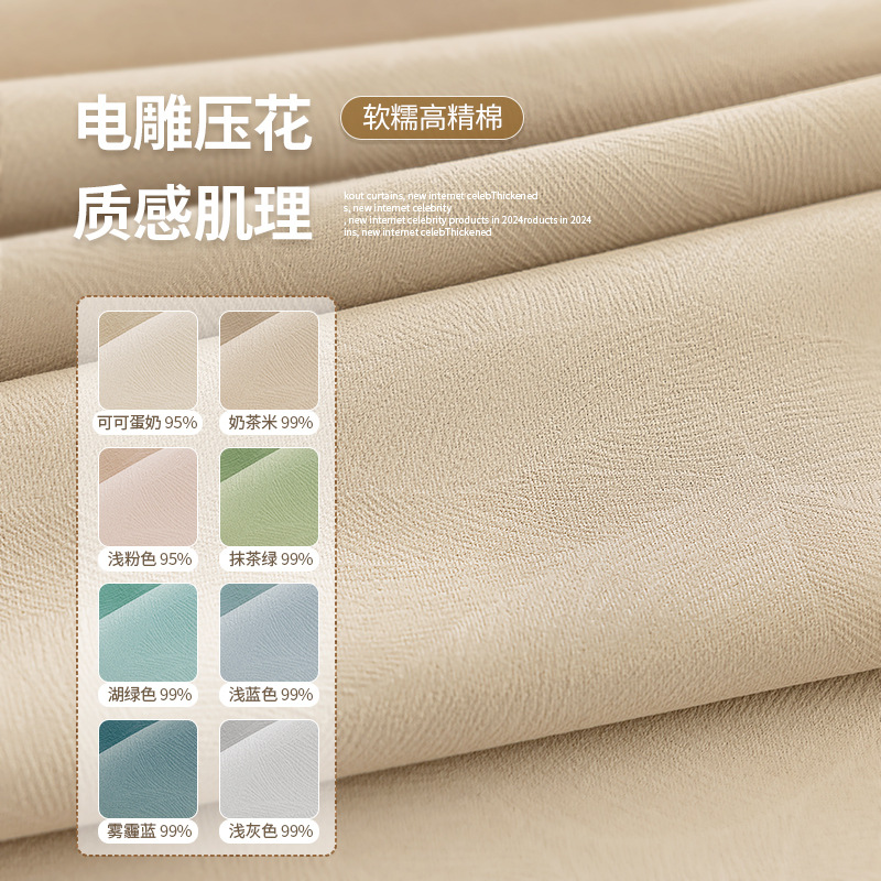 DH216 Modern Thermal Insulated Noise Reducing 100% Blackout Curtains for Bedroom Living Room Luxury Drapes Prague Style Custom Decor Curtain