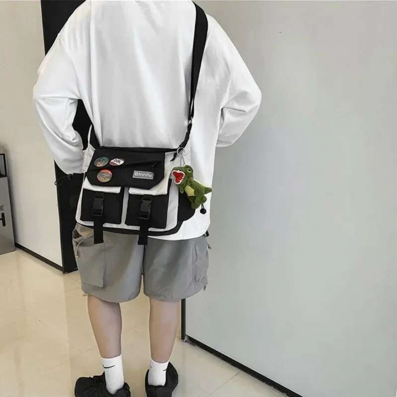 Haruku Men Nylon Crossbody for Women Messenger Girls School Book Bags NEW hot Youth Canvas Handbags Shoulder Bag Sac Bolsas