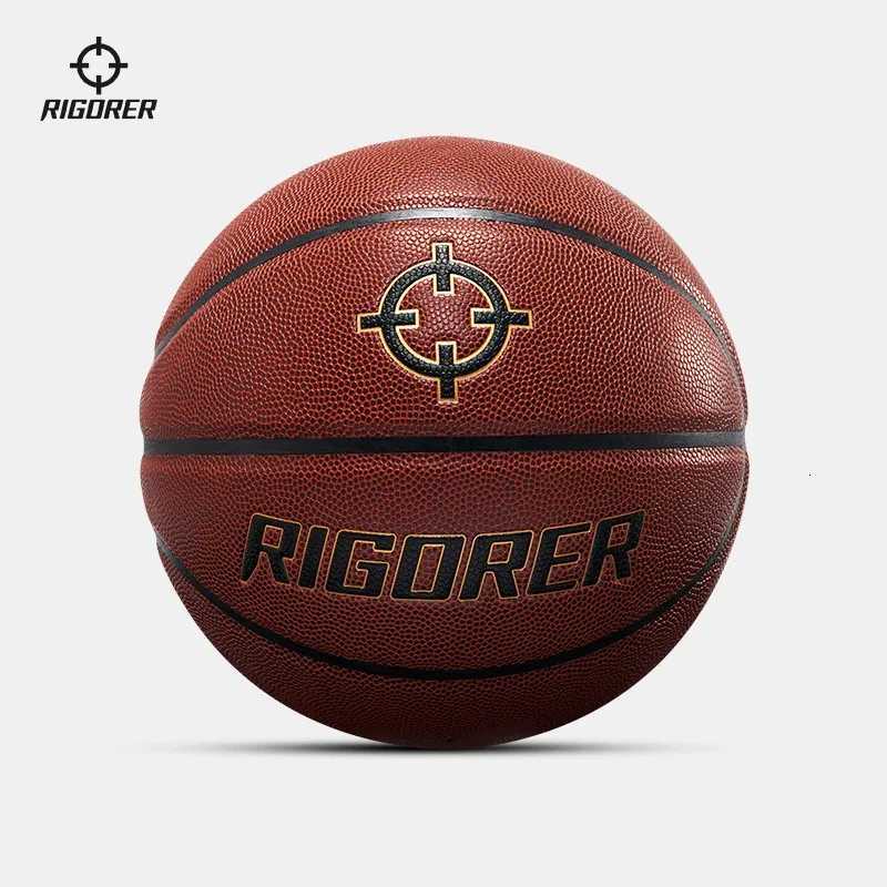 RIGORER Basketball No7 Wear-resistant Ball Anti Slip Anti Slip Indoor and Outdoor Specialized Basketball for Basketball MatchesW251115