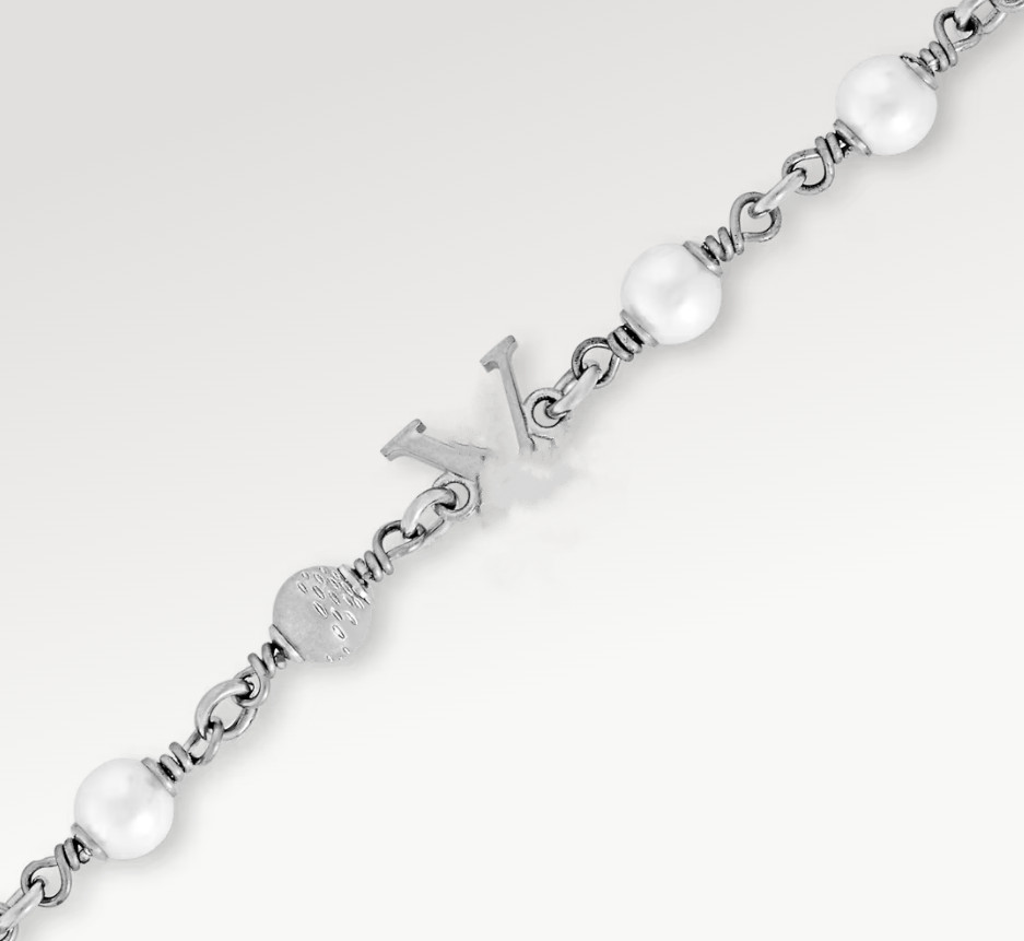 Elegant Couple Bracelet Set White Pearl Silver Plated Charm Bangles for Men and Women Z250910