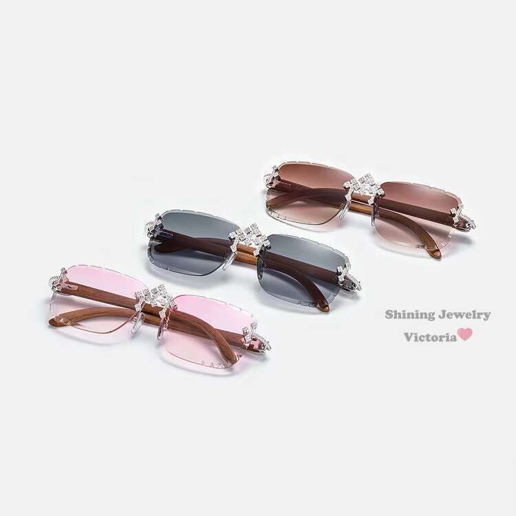 Custom Fleuree S Pass Tester Featuring Frames Vvs Moissanite Moissanite glassesDia Men Iced Out Sunglasses