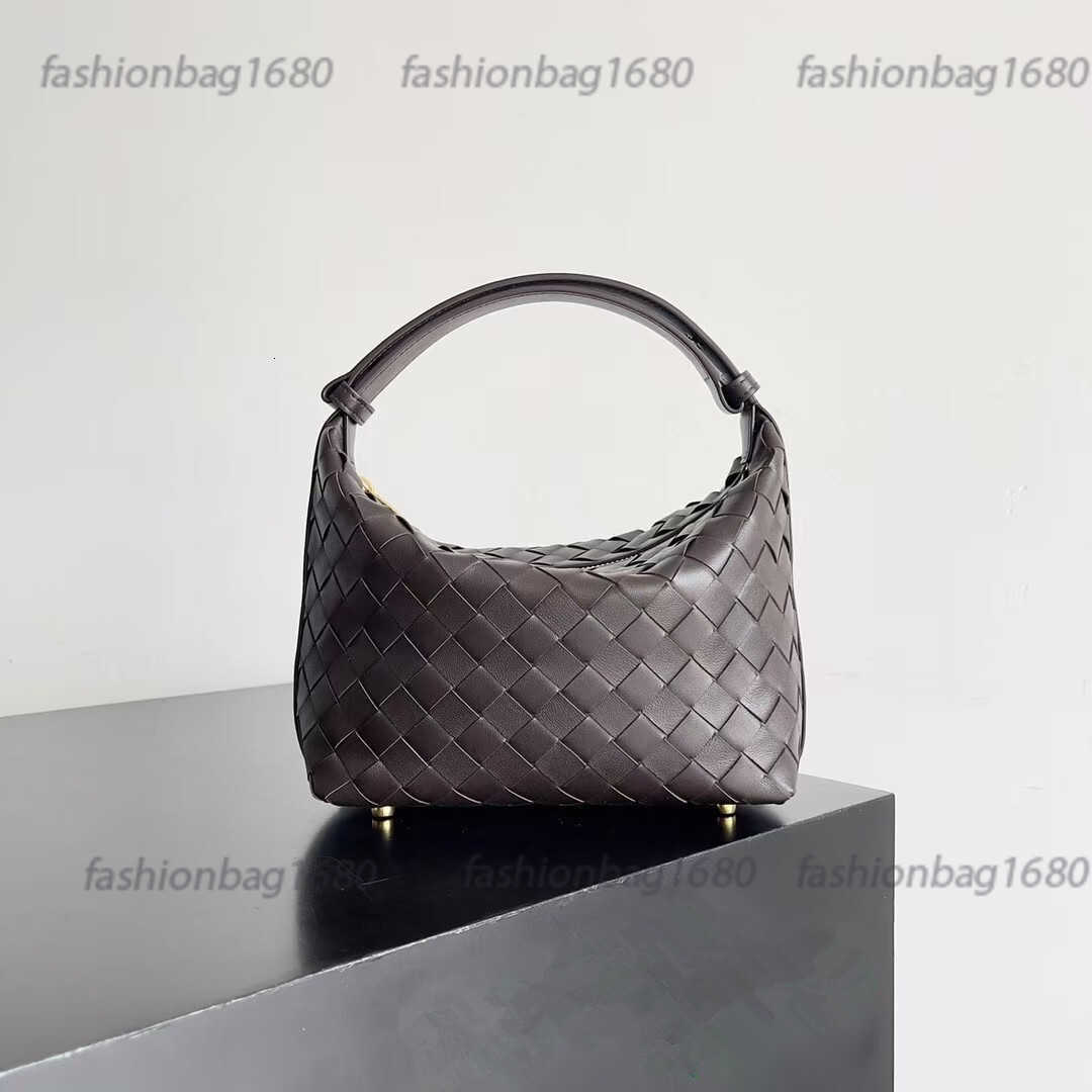 Totes TOP 10A Top Quality Jodie Underarm Bags Fashion Lunch Box Bag Mini Wallace With Intrecciato Craftsmanship In Soft Calfskin Famous Digner Hobo Handbag Knitted 4