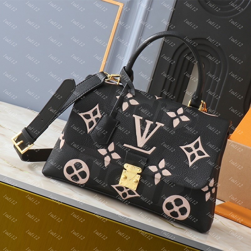 New Luxury Designer Evening Bags Womens Mini Handle Shoulder Bag crossbody bag High quality leather handbags Fashion mini tote bag Madeleine BB Women multi pocheett