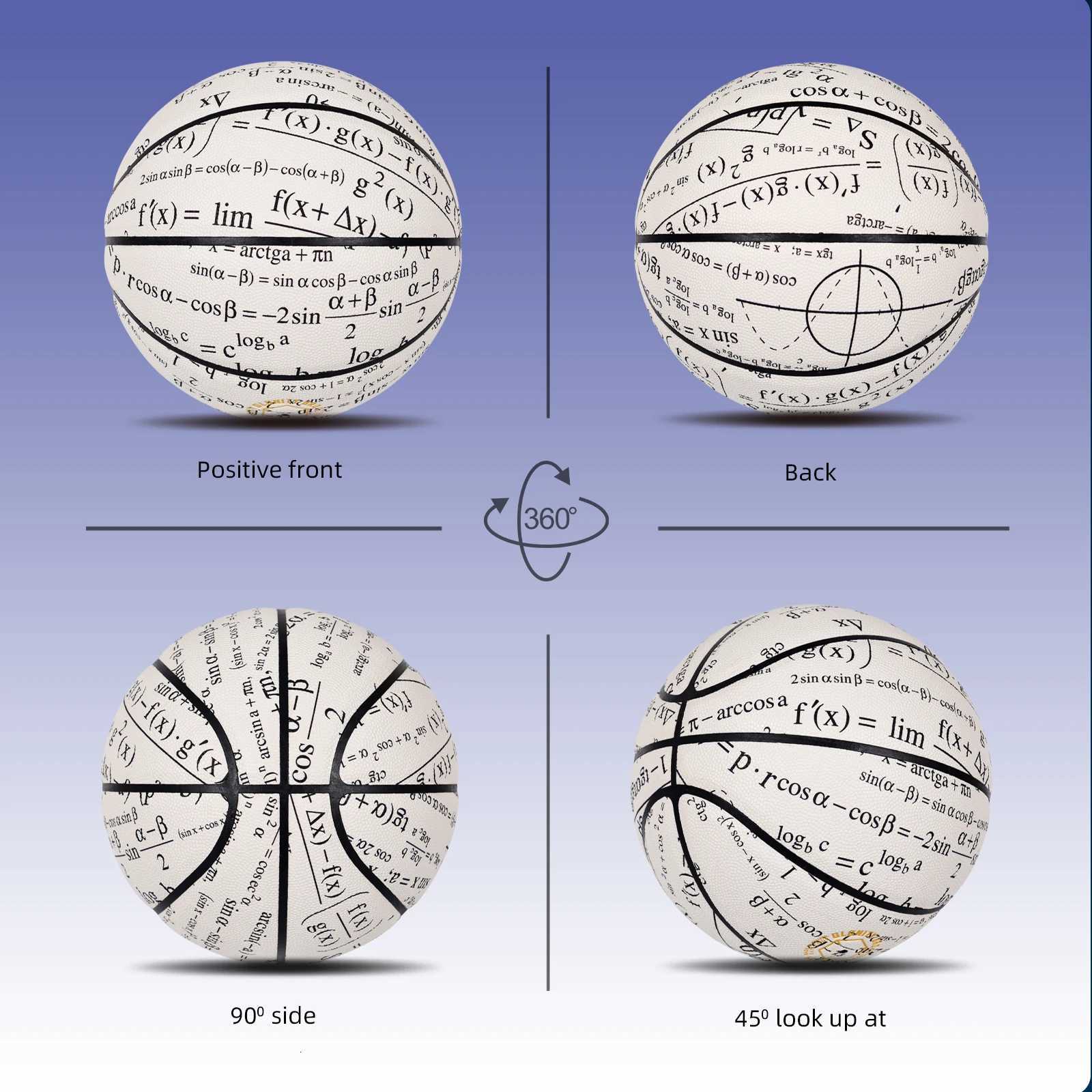 Basketball Composite Pu Color-changing Ball Men Size 7295in Women Size 6285in Street Ball High Quality Wear-resistant BallW251115