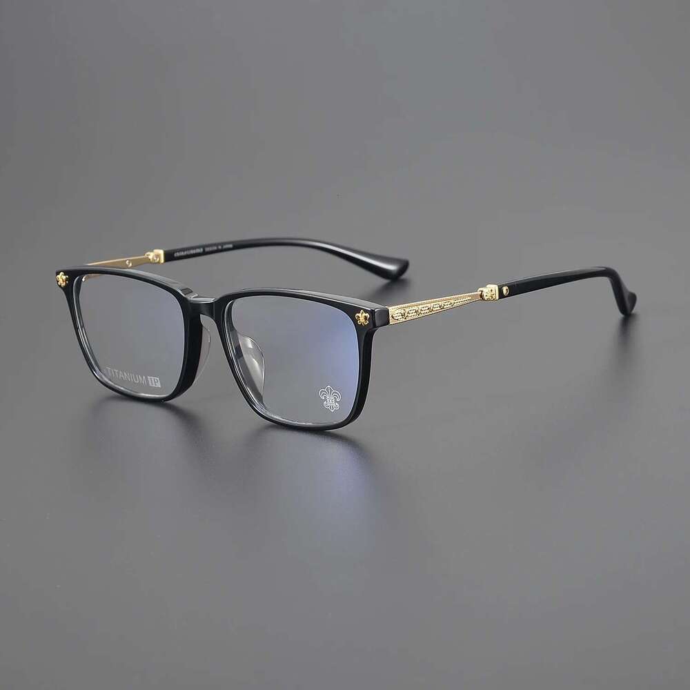 Men Retro Prescription Reading For Women Fashion Anti Blue Light Blocking Mya Glasses Square titanium Optical Eyeglasses Frame