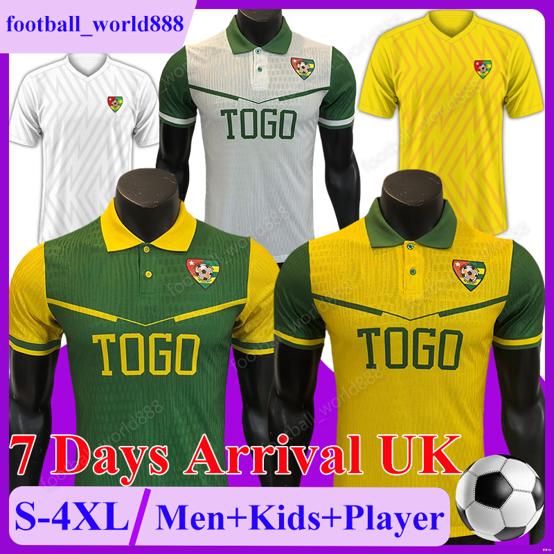 2025 2026 Togo World Cup Soccer Jerseys DENKEY KLIDJE 25 26 national football team Football Shirts ANNOR LABA AHOLOU FOFANA football kits HENEN Men Player Version Set