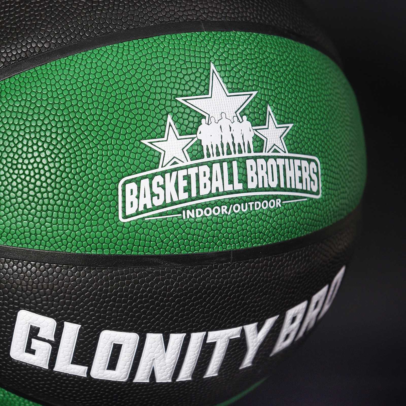 Basketball Official Size 5/6/7 Mens Womens Indoor Match Training Balls Team Kids Adult Outdoor High Quality Ball Green CustomW251115