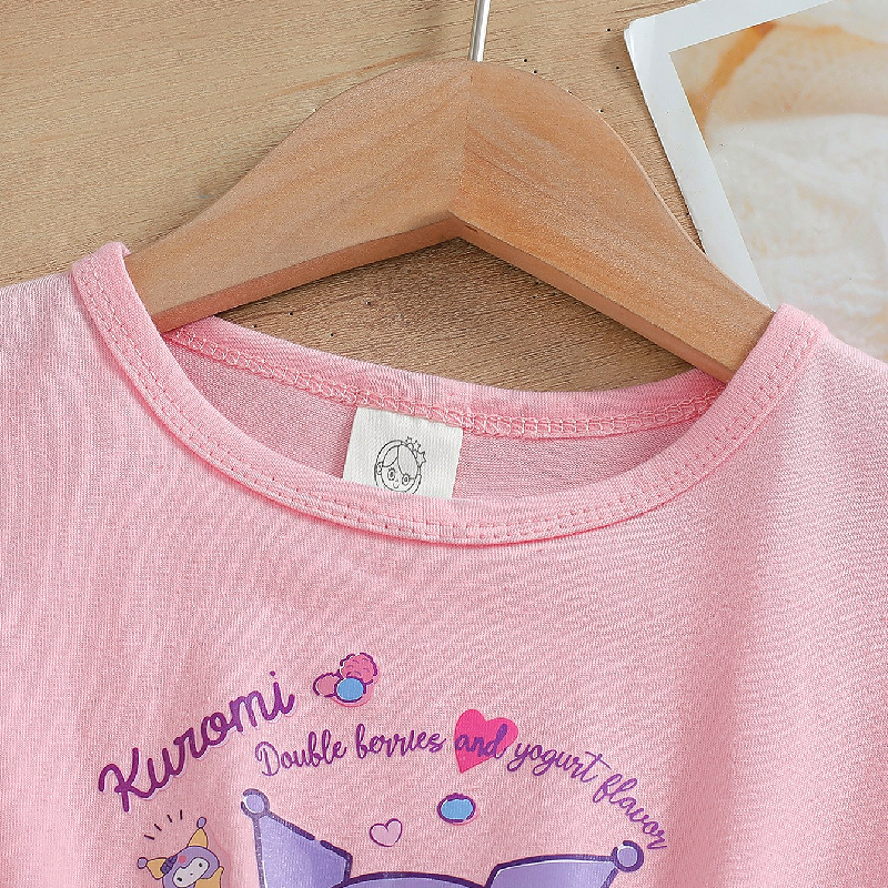 DISNEY Girls designer clothes baby clothes kids dress designer baby clothes Crayon Shin-chan princess dress Soft fabric label-free design