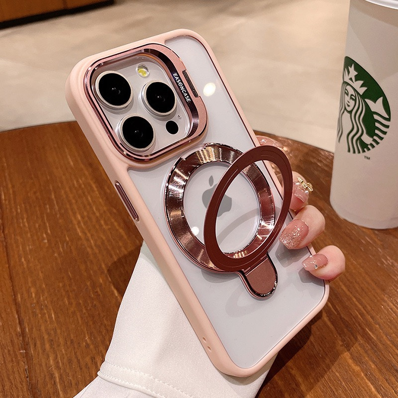 Transparent Clear Acrylic Magnetic Shockproof Phone Cases for iPhone 16 15 14 13 12 11 Pro Max Mini XR XS 8Plus With Retail Package Compatible Magsafe
