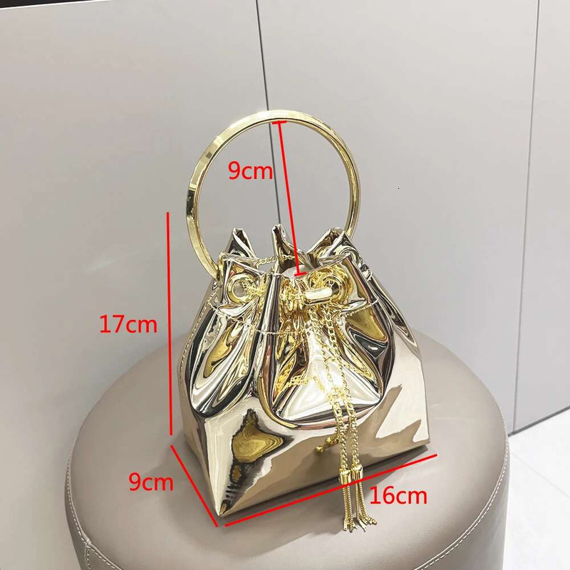 Women's Evening Clutch Purses And Handbag Designer Shoulder Bag Bucket Purse Female Banquet Payty Bag