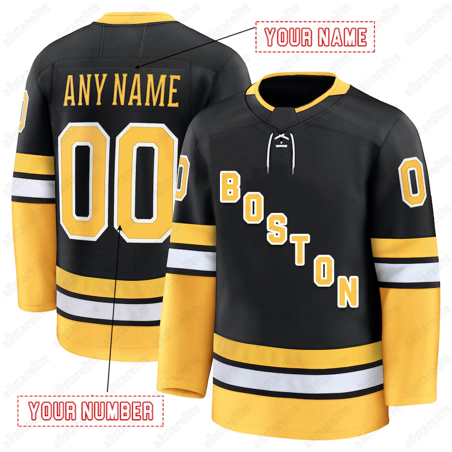 David Pastrnak Charlie McAvoy Nikita Zadorov Cole Koepke Charlie Coyle Hockey jersey Custom Any Name Any Number