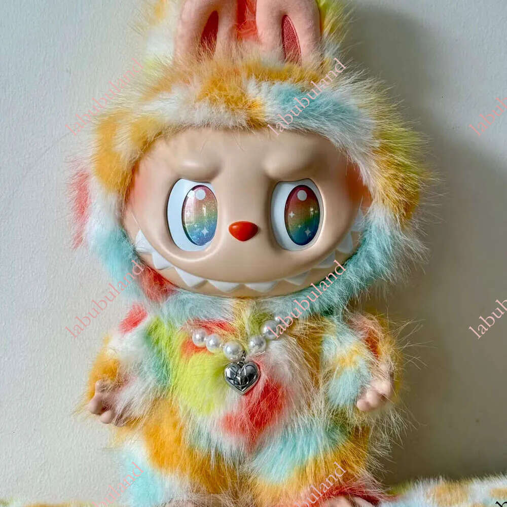 Energy 17Cm Labubu Christmas Authentic Big Into Series Rock Universe 3.0 Vinyl Plush Doll