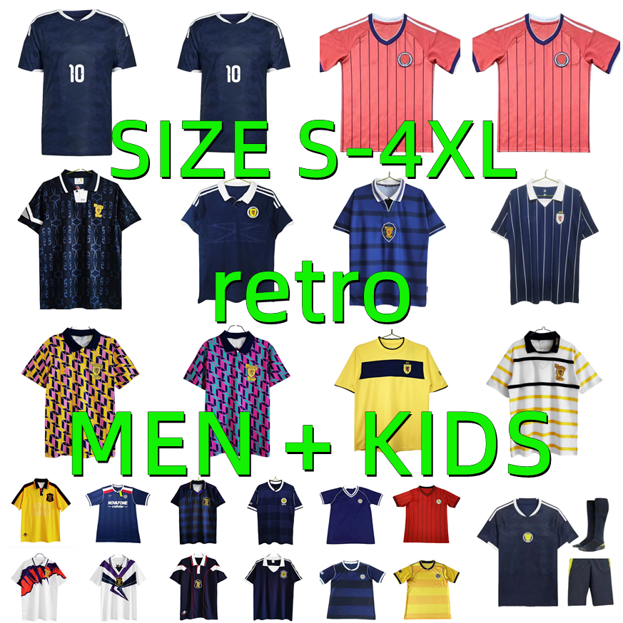 26 27 Scotland Soccer Jerseys 2025 2026 ROBERTSON McTominay McGREGOR SHANKLAND Retro 82 86 88 89 90 92 93 94 96 98 00 02 04 12 14 Football Shirt maillot de Foot men kids kits