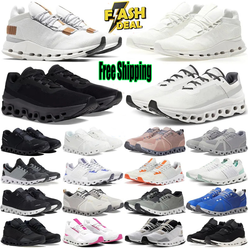 Free Shipping on cloudes Designer sneakers Running Shoes trainers for mens womens chaussure black White Pink Outdoor men women Sports runners
