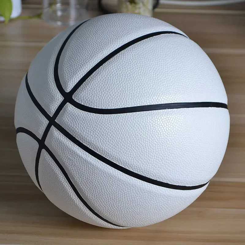 Size 7 Basketball PU Leather Wear Resistant Anti Slip Adult Game Ball High Elastic Indoor Outdoor Training Sports EquipmentW251115