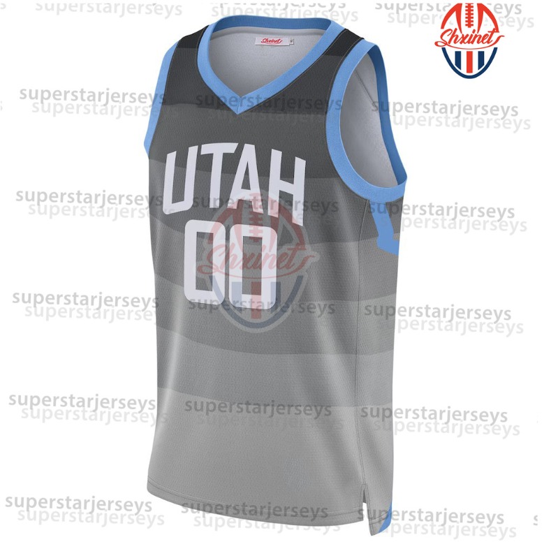 Markkanen 2025-26 City Basketball Jersey Nurkic Anderson Bailey Clayton Jr. Williams George Kessler Niang Hendricks Mykhailiuk Custom Stitched Casual 