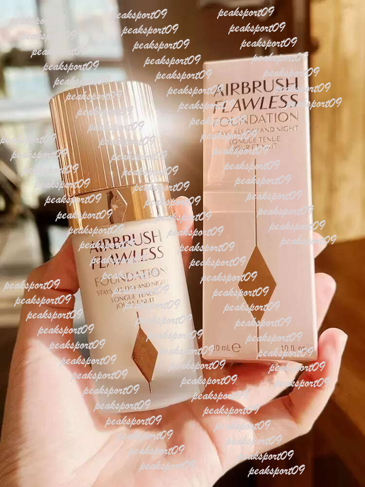 Airbrush Flawless 30ML #1 #2 Neutral Cool/Froid Matte 4 colors Moisturized Liquid Foundation Face Skin Base Makeup