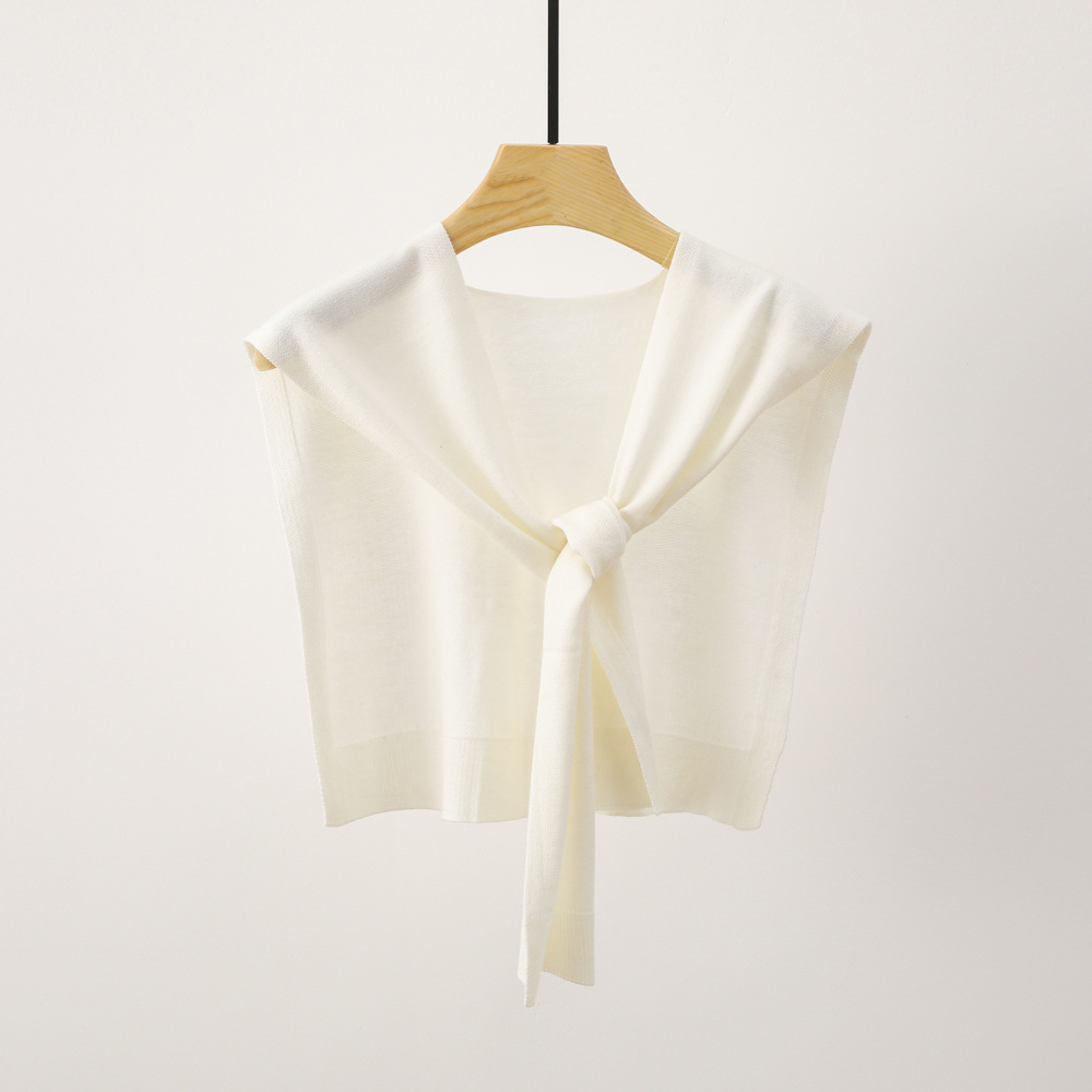 K420 2024 new autumn and winter knitted wool scarf shawl outer wear thin neck protection Korean shirt matching single item