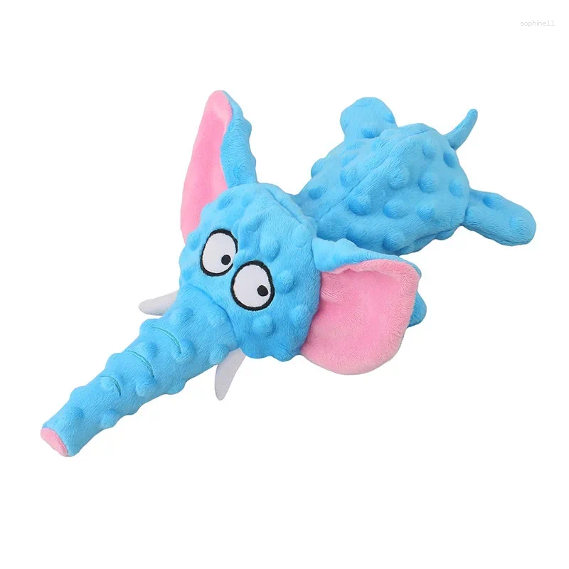 Update Sounding Paper Chew Tooth Toy Pet Products Elephant Soft Shell Plush Dog Toys Interactive Squeaky For Small Large Dogs