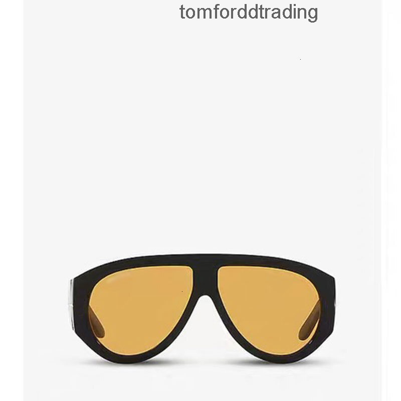Tomism fordism TomForddly Sacoche Sunglasses for Women Oversized Frame 1044 Glasses Chunky Plate Made Designer Men Classic Style Original Box DSFX KXO1