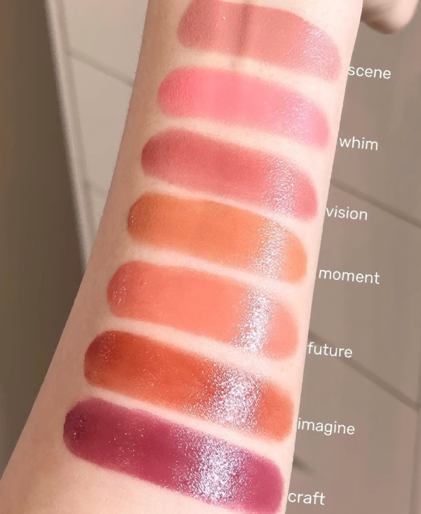7 Colors High Pigment Cheek Blush Makeup Blushes Liquid Blush Natural Finish Hydrated Plump Blush Drops Blusher Beauty Glow Milk Makeup Butter Blush L