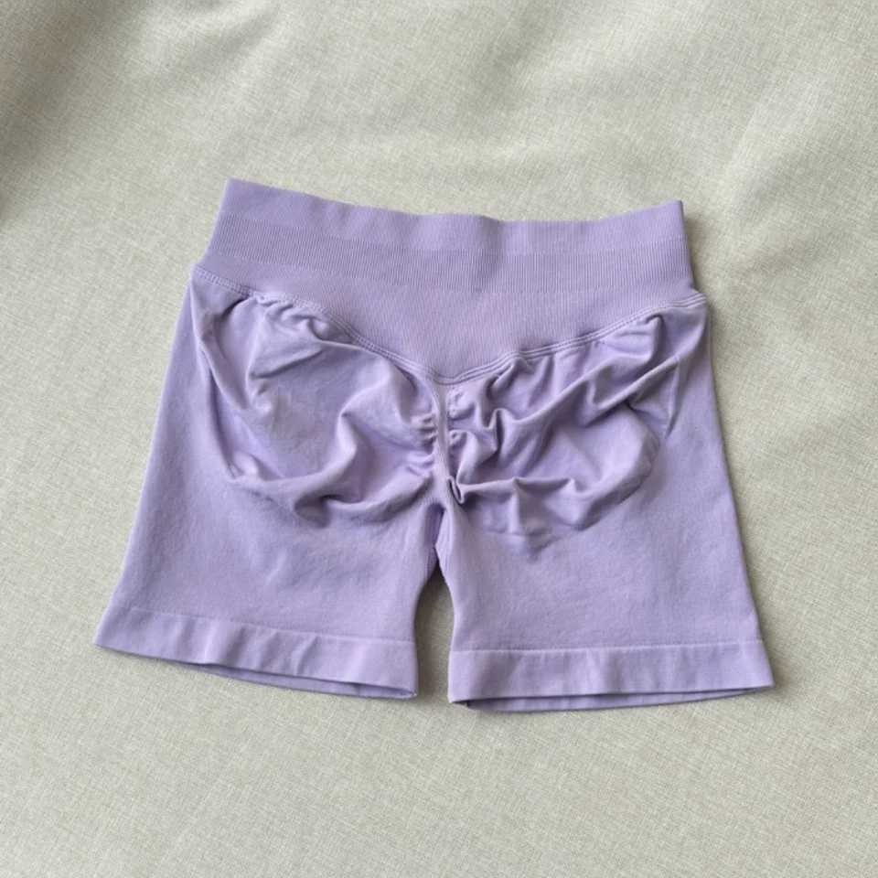 Impact shorts with 4.5-inch low waisted seamless yoga shorts twisted Bum gym shorts bicycle shorts stretch fitness shorts Z250416