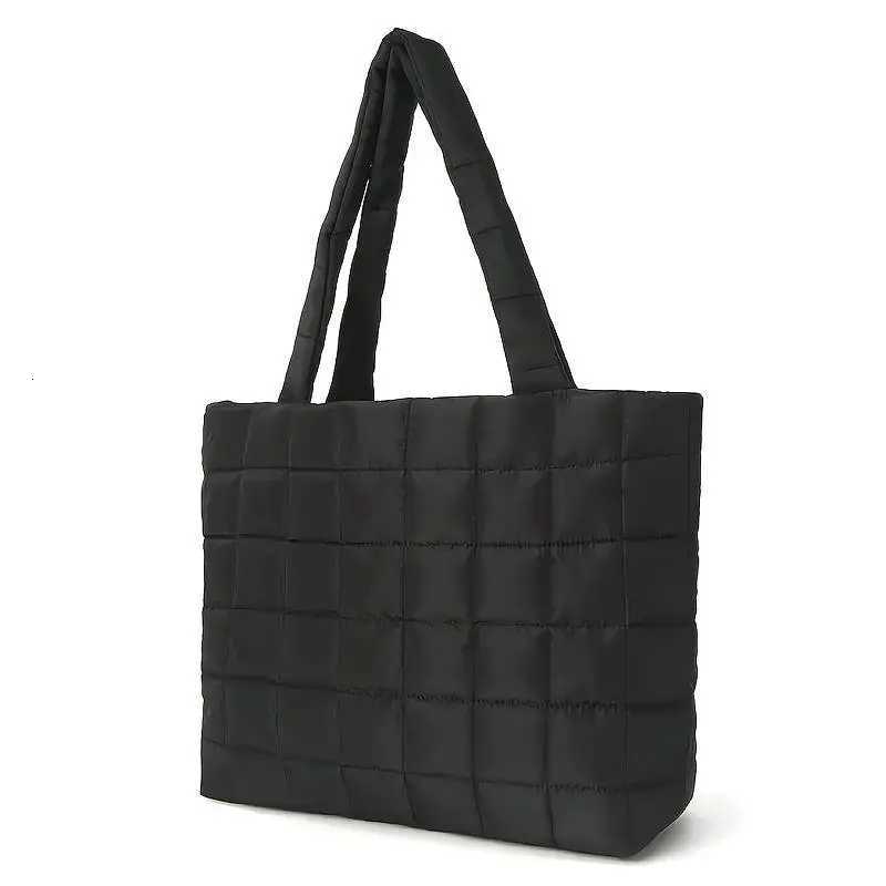 New Simple Hand-held Tote Bag Fashionable Casual Large Capacity Shopping Bag Shoulder Style With Armpit Bags Solid ColorW251115