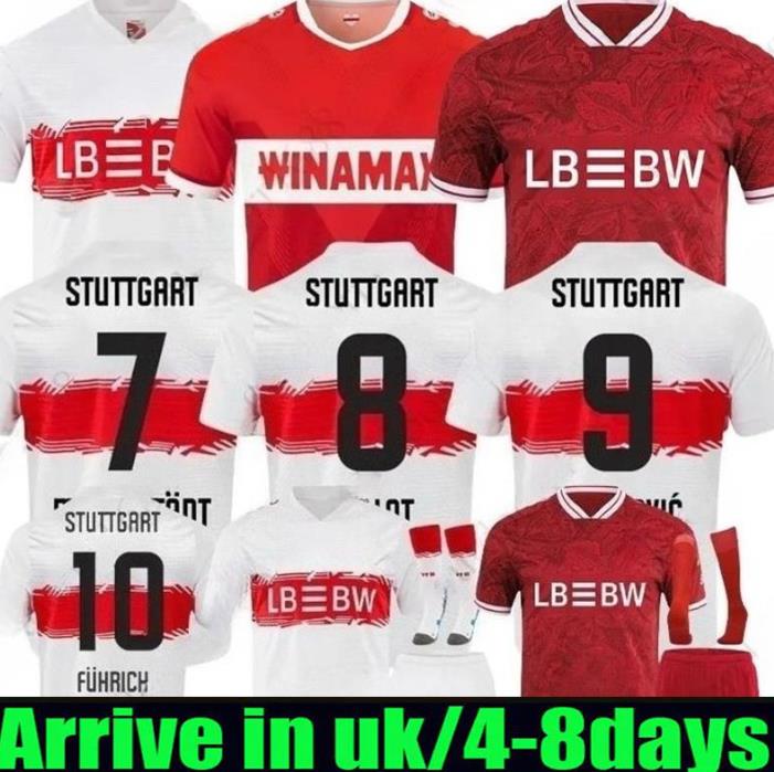 25 26 VFB Stuttgarts soccer jerseys DEMIROVIC MILLOT WOLTEMADE UNDAV FUHRICH EL BILAL DIEHL LEWELING STILLER KARAZOR RIEDER