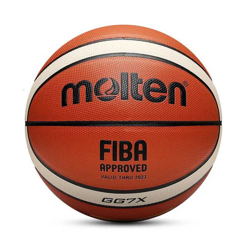 Molten Original GG7X Basketball Standard Size 7 Moisture Absorbing soft PU Excellent Grip Indoor Competition Training basquetbolW251115